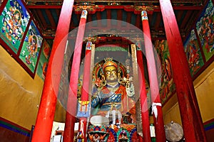 Gompa in himis monastery