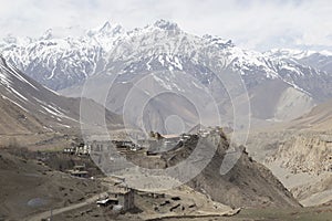 Gompa or Monastry in Jharkot, Mustang district, Nepal