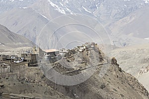 Gompa or Monastry in Jharkot, Mustang district, Nepal