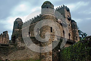 Gondar Castle, Ethiopia. photo