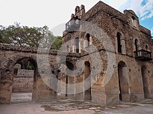 Gondar, Ethiopia, Fasilides Bath, where an annual ceremony takes place, where it is blessed and then open for bathing