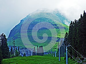 Gondelbahn Espel-StÃ¶feli-ChÃ¤serrugg, Unterwasser