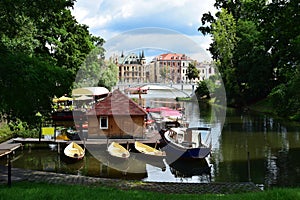 Gondola Bay in Wroclaw
