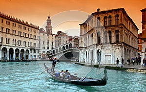 Gondola on Canal Grande