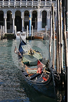 Gondola in Canal Grande - Venice