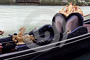 Gondola. Close-up