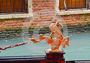 Gondola detail, Venice