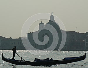 Gondola and Giudecca