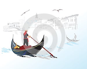 Gondola in Italy