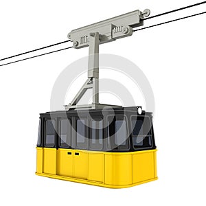 Gondola Lift Cable Car Isolated