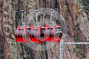 Gondola lift cable car - royal gorge colorado