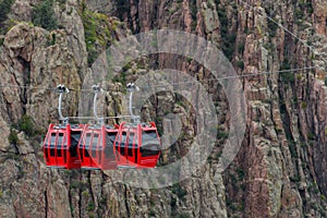 Gondola lift cable car - royal gorge colorado