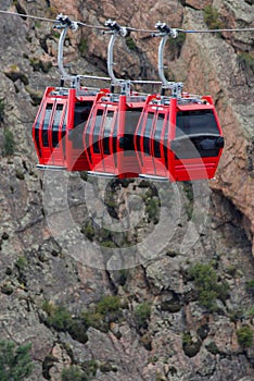 Gondola lift cable car - royal gorge colorado