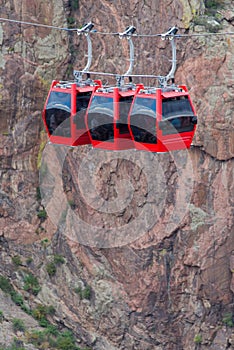 Gondola lift cable car - royal gorge colorado