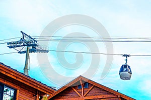 Gondola Lift over the Rooftops