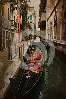 Gondola old Venise