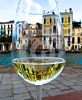 Gondola in the Prosecco