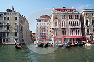 Gondola in Venice photo
