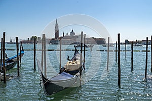 Gondola in Venice detail