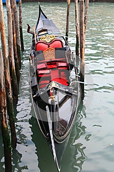 Gondola of Venice Italy