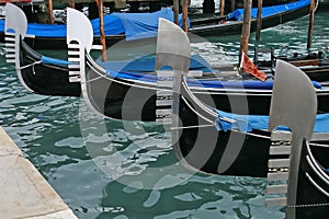 Gondola of Venice Italy