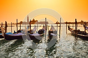 Gondola in Venice,Italy