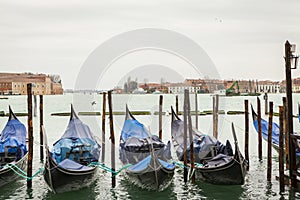 Gondola in venice in Italy