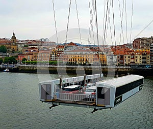 Gondola of Vizcaya Bridge