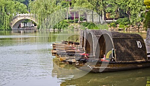 Gondolas in Nanjing China