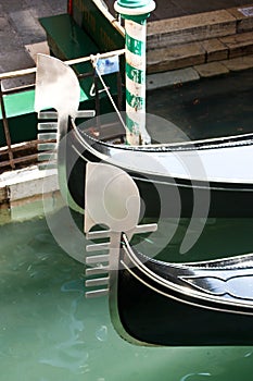 Gondolas prow photo