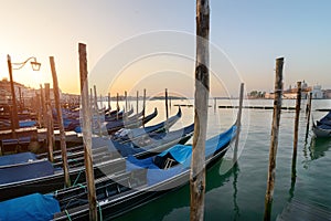 Gondolas and San Giorgio