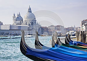 Gondolas at San Marco, Venice