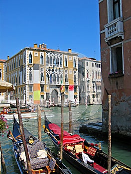 Gondolas Venice