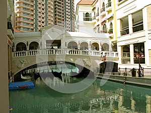 Gondolas, Venice Grand Canal Mall, McKinley Hill, Taguig, Philippines