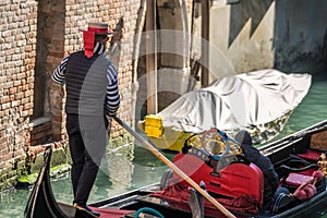 Gondoliere at Venice