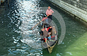Gondoliere, Venice, Italy