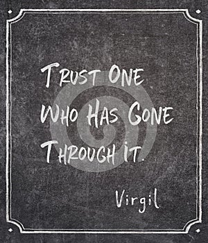 Gone through Virgil quote