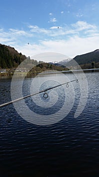 Gong fishin in Norway