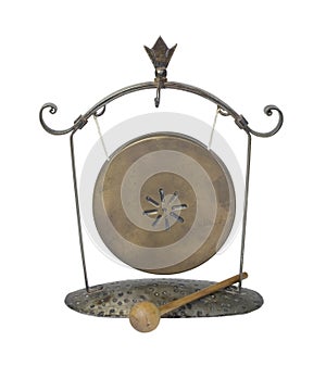 Gong in Frame with Striker