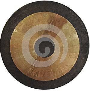 Gong, Orchestral Instrument, Brass , Multicolored photo