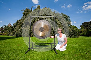 Gong sound healing