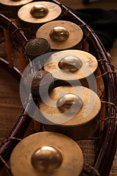 Gong Thai music instrument