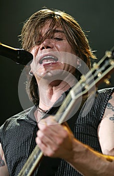 The Goo Goo Dolls performs in concert