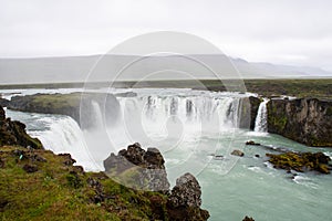 The Gooafoss waterfall Iceland