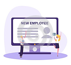 Good attitude to the new employee, interaction of experienced workers with a newcomer