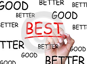 Good Better Best Selection