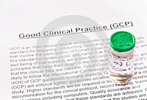 Good Clinical Practice. GCP. photo