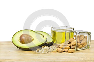 Bien grasas (palta a aceite) 