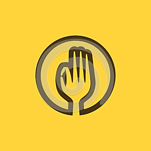 Good Food Logo Inspiration for restaurant, food and beverages company, or mobile application