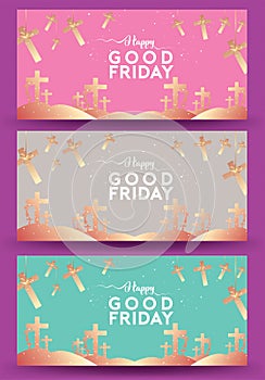 Good Friday background design